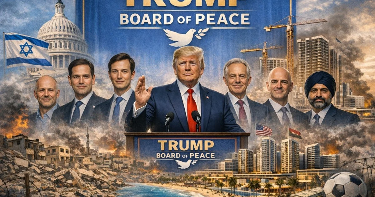 Board of Peace : quand la reconstruction devient un business