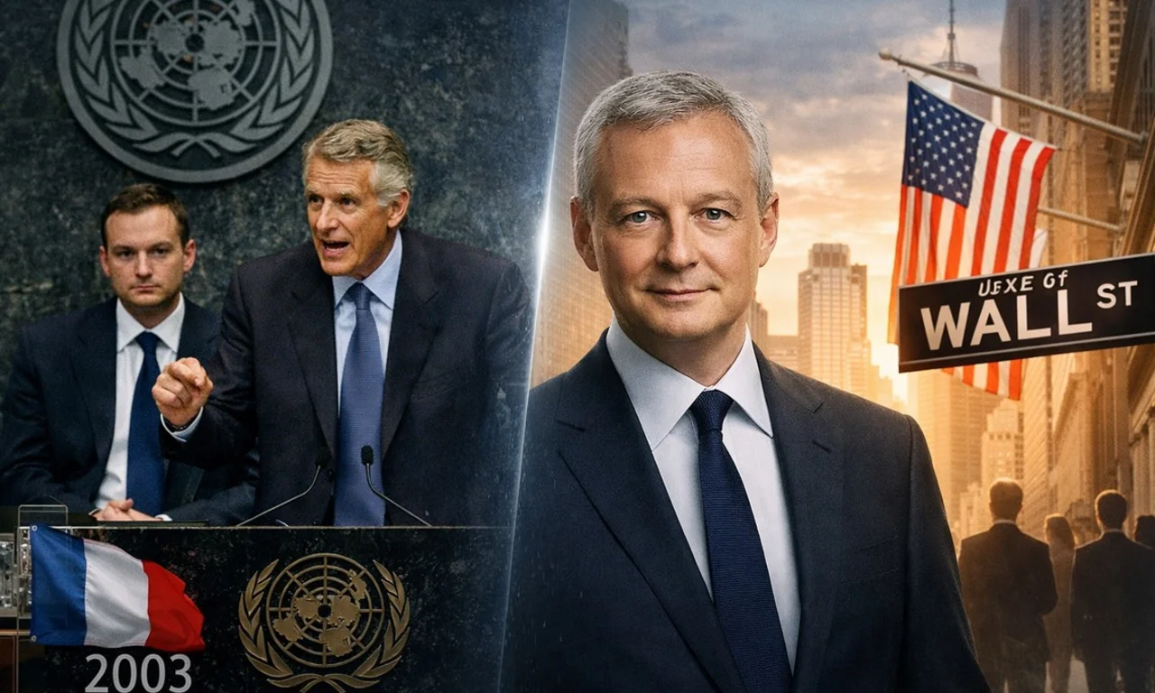 Bruno Le Maire chez Macro Advisory Partners : du discours de Villepin à la reddition atlantiste