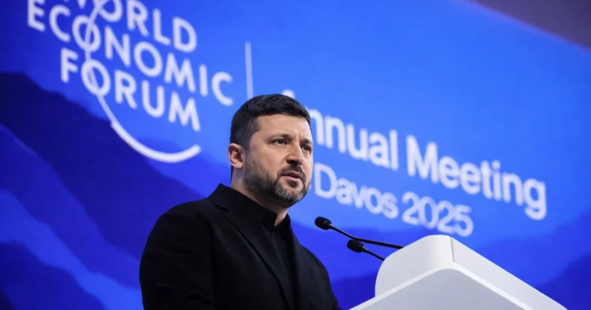 Davos 2025 : quand Zelensky mord la main qui le nourrit
