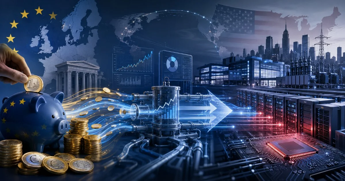 L'épargnant involontaire : comment l'épargne européenne alimente la course américaine à l'intelligence artificielle