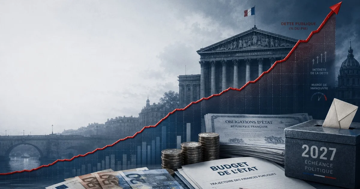 La trajectoire de la dette publique française et la contrainte budgétaire de 2027