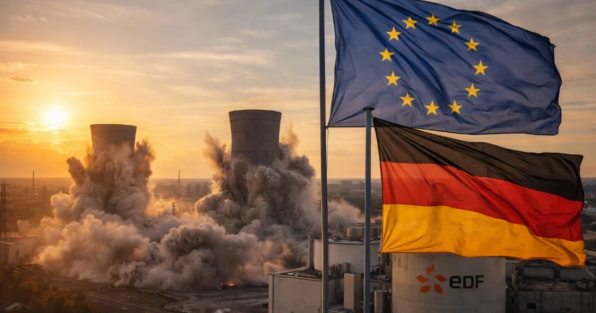 Nucléaire français et Allemagne : 50 ans de guerre idéologique et réglementaire (1970–2026)