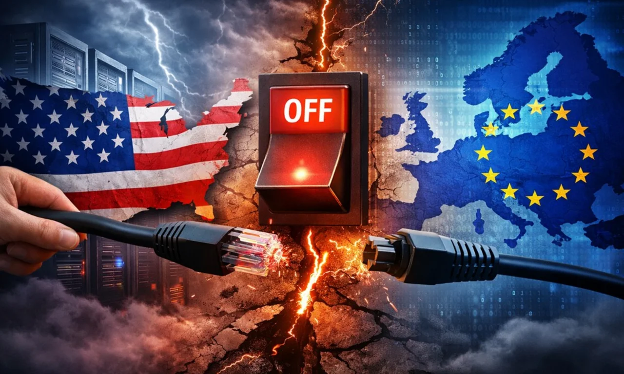 Pourquoi les États-Unis peuvent techniquement couper l’Europe du numérique