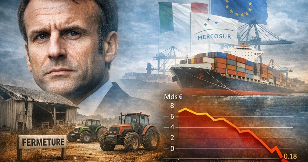 Souveraineté alimentaire : Macron a parlé, la France a importé