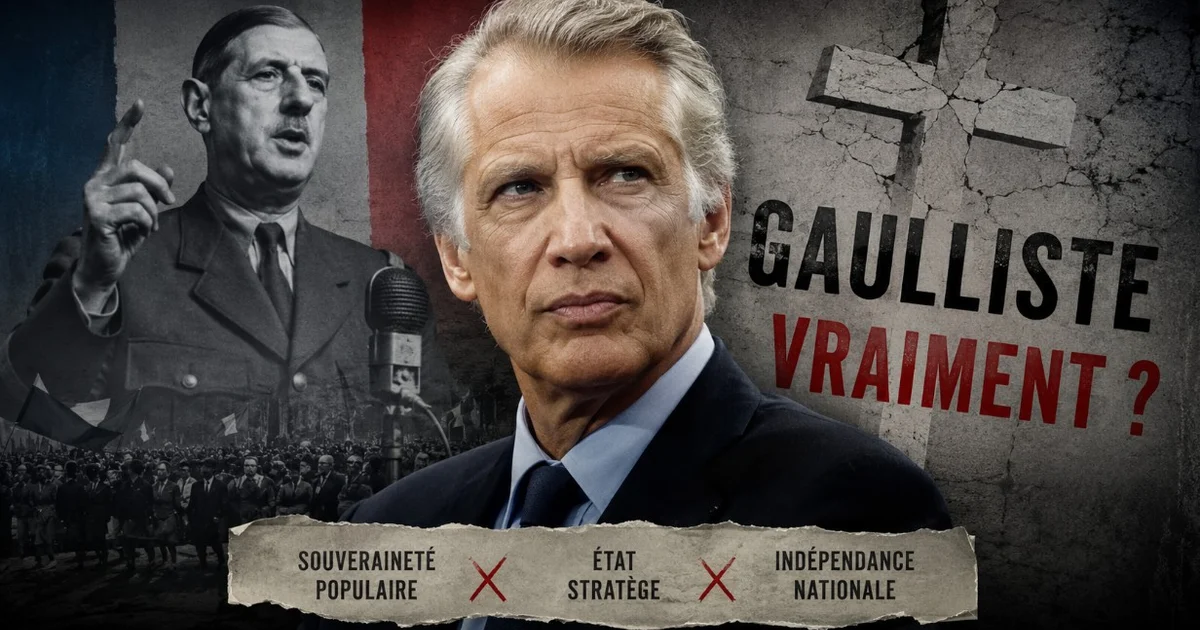 Villepin est-il vraiment gaulliste ? L’enquête qui démonte le mythe